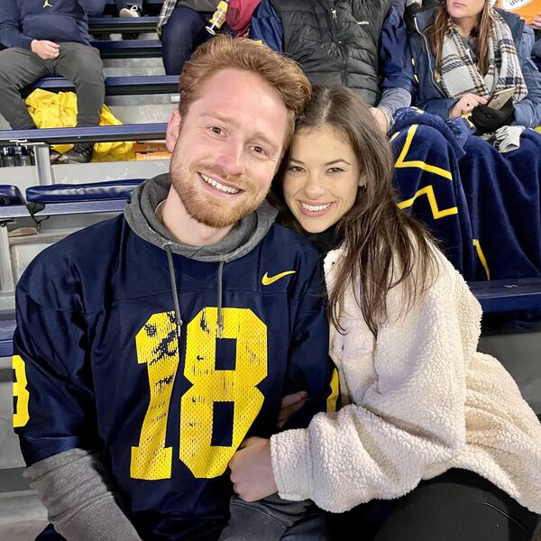 Mitchell and Kathleen at the Big House