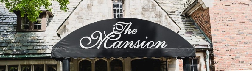 The Mansion awning at Pine Knob